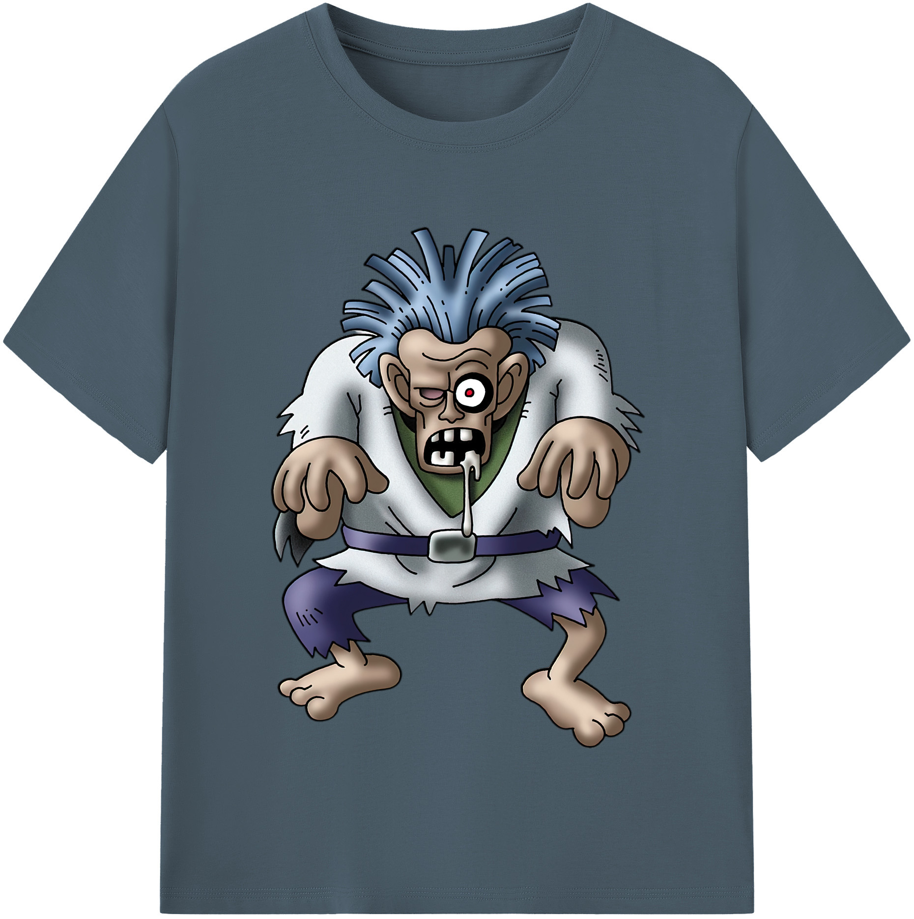 （画像用） ドラゴンクエスト Doragon Kuesuto Dragon Quest 綿100％半袖Tシャツ（フロントプリント）